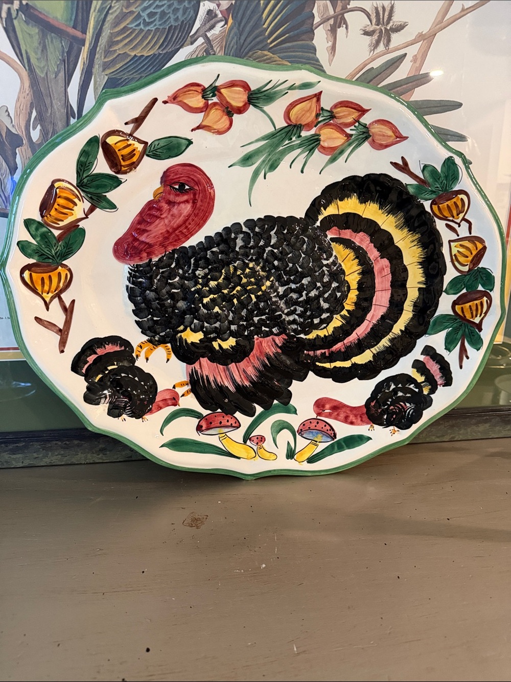 Vintage Huge Turkey Platter